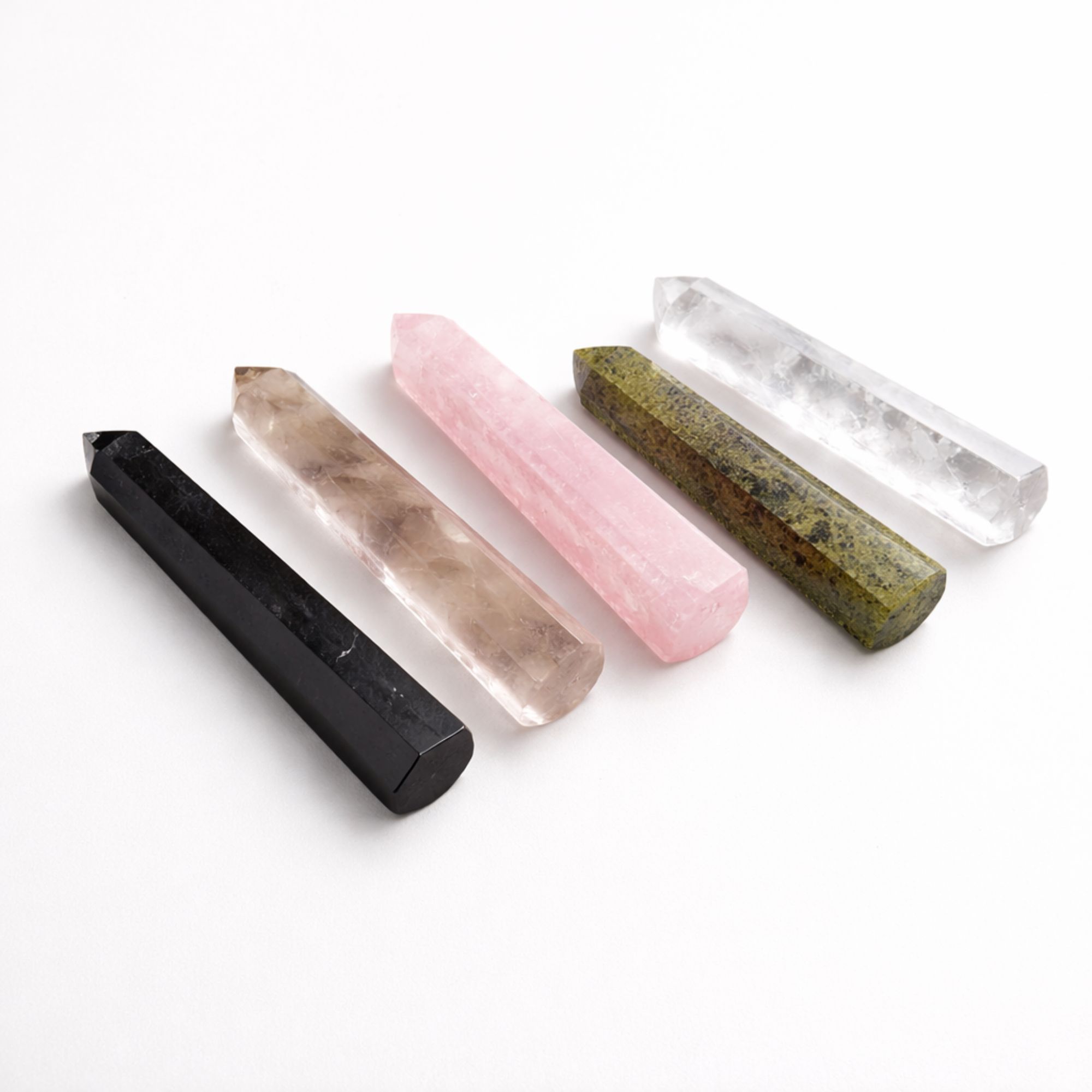 Gemstone Six Face Obelisk Point approx 11cm - Black Tourmaline - Image 2