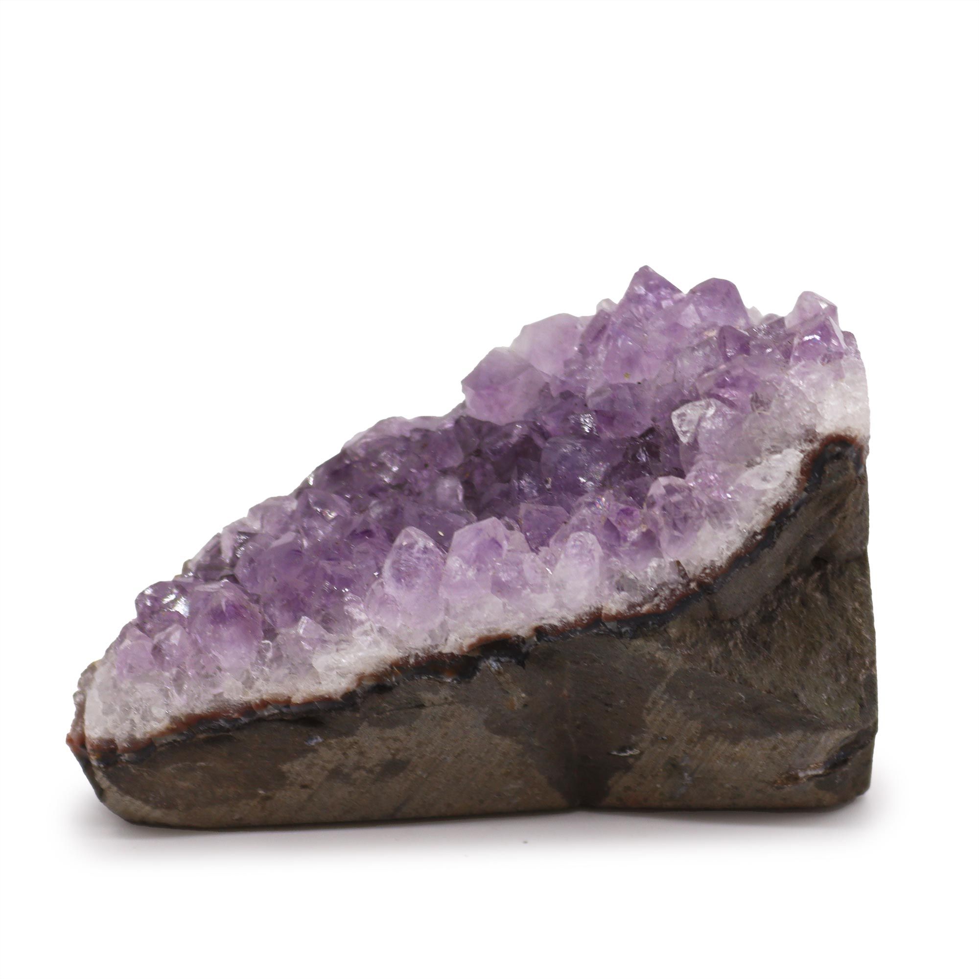 Medium Natural High Grade Amethyst Standing Cluster (approx 350-450gms 7.5-10cm) - Image 2